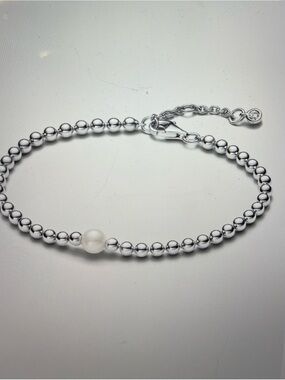 New 100% Authentic Pandora 925 Timeless Pearl & Beads Bracelet in box 593173C01